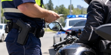 Моторист избяга пеша, след като падна при опит да избяга от полицията във Варна