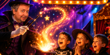Halloween в Grand Mall с куклен театър, детски забавления и магическо шоу с Бате Ненчо